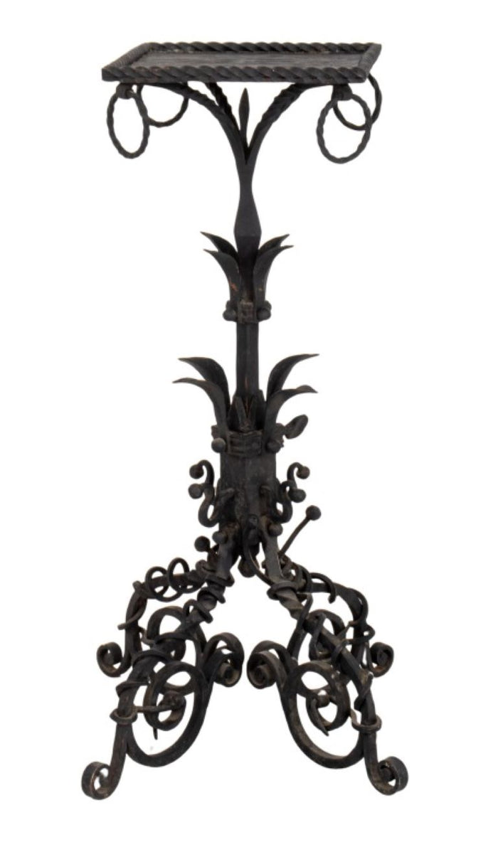 Cast Iron Garden Plant Stand Table