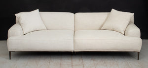 Article Abisko White Linen Blend Sofa (9432850006323)