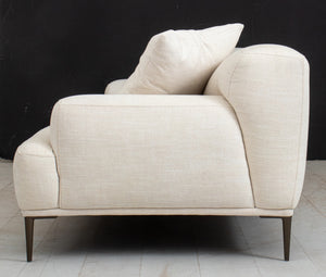 Article Abisko White Linen Blend Sofa (9432850006323)