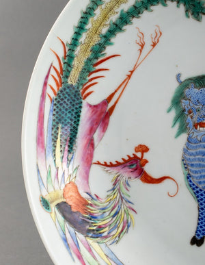 Chinese Qing Famille Verte Porcelain Dishes, 2 (9102162362675)