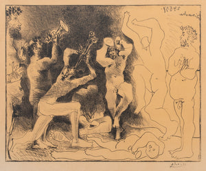 After Pablo Picasso "La Danse des Faunes" Lithogrpah (9365021819187)