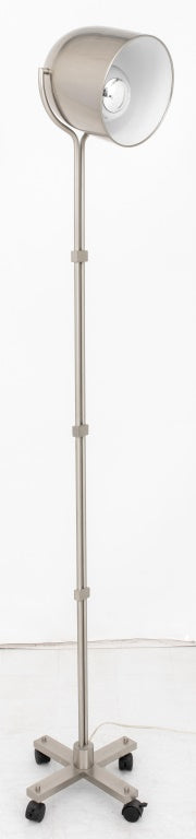 Postmodern Chrome Floor Lamps, Pair (9432701468979)