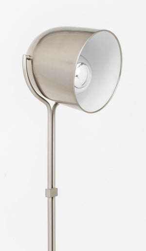 Postmodern Chrome Floor Lamps, Pair (9432701468979)