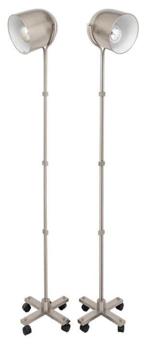 Postmodern Chrome Floor Lamps, Pair (9432701468979)