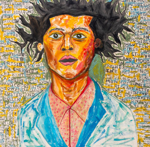 Orielle Caballos Ode to Basquiat Acrylic on Canvas (9416898117939)