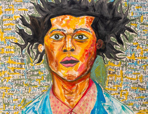 Orielle Caballos Ode to Basquiat Acrylic on Canvas (9416898117939)