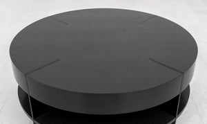 Antoine Proulx "CT-91S" Ebonized Wood Coffee Table (9416225816883)