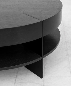 Antoine Proulx "CT-91S" Ebonized Wood Coffee Table (9416225816883)