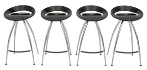 Set of Four Lyra by Magis Italian Bar Stools (9552058286387)