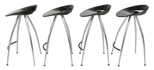 Set of Four Lyra by Magis Italian Bar Stools (9552058286387)