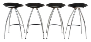 Set of Four Lyra by Magis Italian Bar Stools (9552058286387)