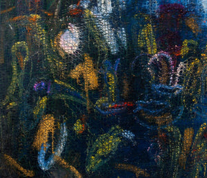 Hunt Slonem "Hornbills" Oil on Canvas, 1995 (9347582886195)