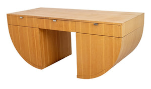 Rose Tarlow "Blotto" Postmodern Ash Partners Desk (9402633879859)