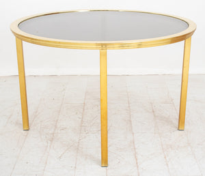 Design Institute America Brass Glass Dining Table (9419821416755)