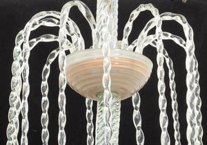 Murano Rostrato Glass Fountain Chandelier (9416128102707)