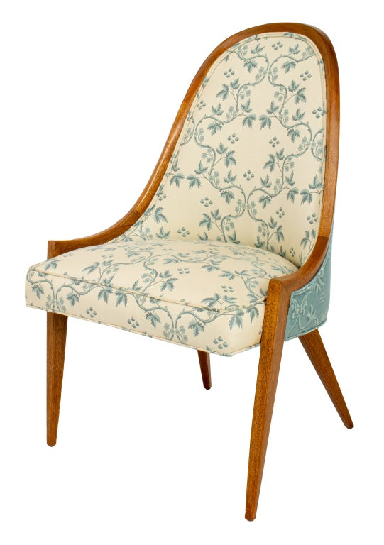 Harvey Probber Attr. "Gondola" Oak Side Chair