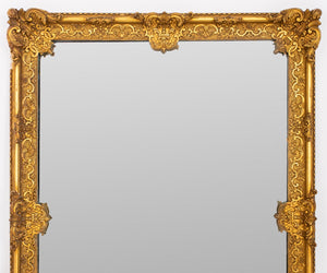 Baroque Style Giltwood Wall Mirror, 19th Century (9404074164531)