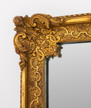 Baroque Style Giltwood Wall Mirror, 19th Century (9404074164531)