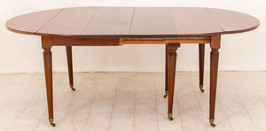 Louis XVI Style Mahogany Extending Dining Table (9440004735283)