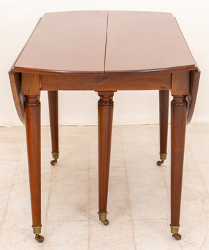 Louis XVI Style Mahogany Extending Dining Table (9440004735283)