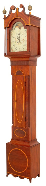 Thomas Whiteman Pembroke Mahogany Longcase Clock (9439897321779)