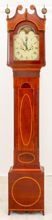 Thomas Whiteman Pembroke Mahogany Longcase Clock (9439897321779)