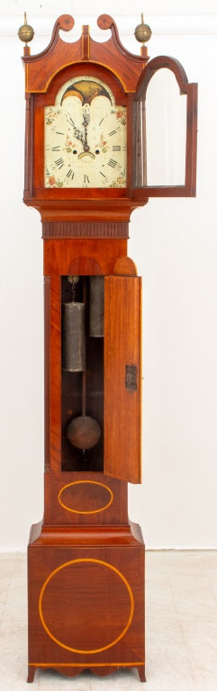 Thomas Whiteman Pembroke Mahogany Longcase Clock (9439897321779)