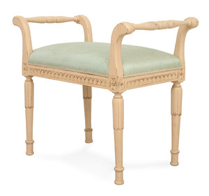 Louis XVI Style Painted Window Seat (9557091909939)