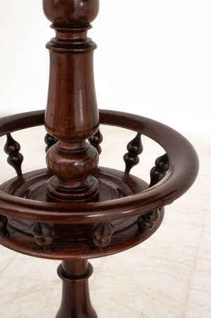 Victorian Rosewood Lamp Tables, Pair (9460680917299)