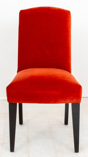 Contemporary Velvet Upholstered Dining Chairs, 8 (9459368558899)