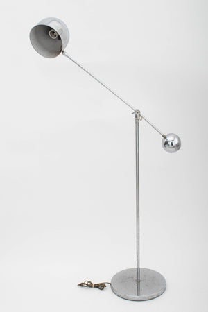 Sonneman Style Chrome Articulated Floor Lamp (9467645821235)