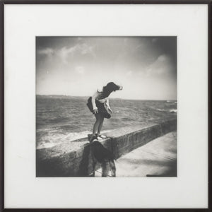 Brigitte Grignet "Girl Jumping..." Silver Print