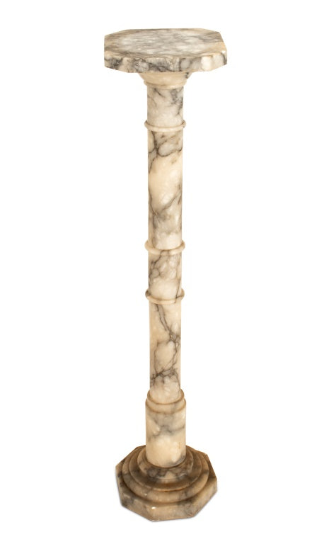 Calacatta Marble Column Pedestal