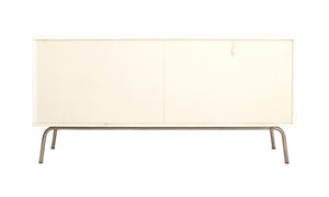 Contemporary White Lacquered Credenza (9579421991219)