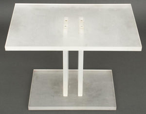 Modern Frosted Acrylic Side Table (9579483889971)