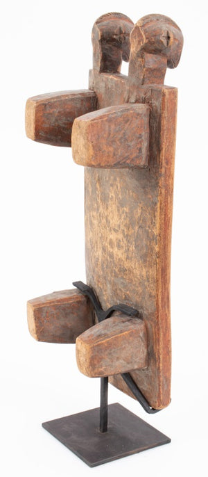 African Dogon Figural Nommo Carved Wood Stool (9645254902067)