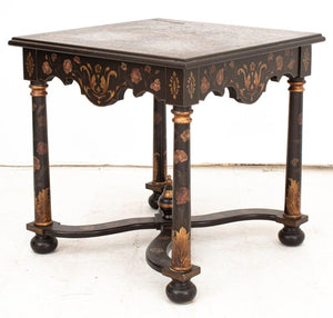 Napoleon III Style Painted Wood End Table (9579539792179)