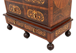 William & Mary Style Walnut Chest of Drawers (9613614645555)