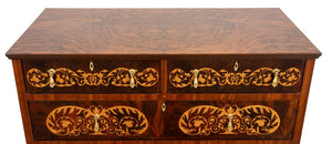 William & Mary Style Walnut Chest of Drawers (9613614645555)