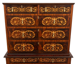 William & Mary Style Walnut Chest of Drawers (9613614645555)