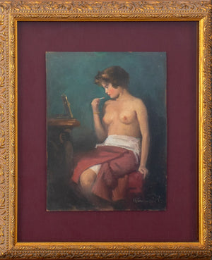 Szilard Constantinus Kovari Nude Woman Oil (9620362821939)