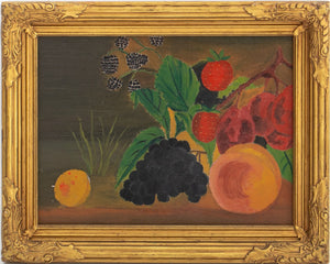 American Naive School Still Life Oil on Board (9619604472115)