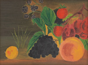 American Naive School Still Life Oil on Board (9619604472115)