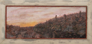 Charles Blum Autumn Leaves Landscape Oil, 1959