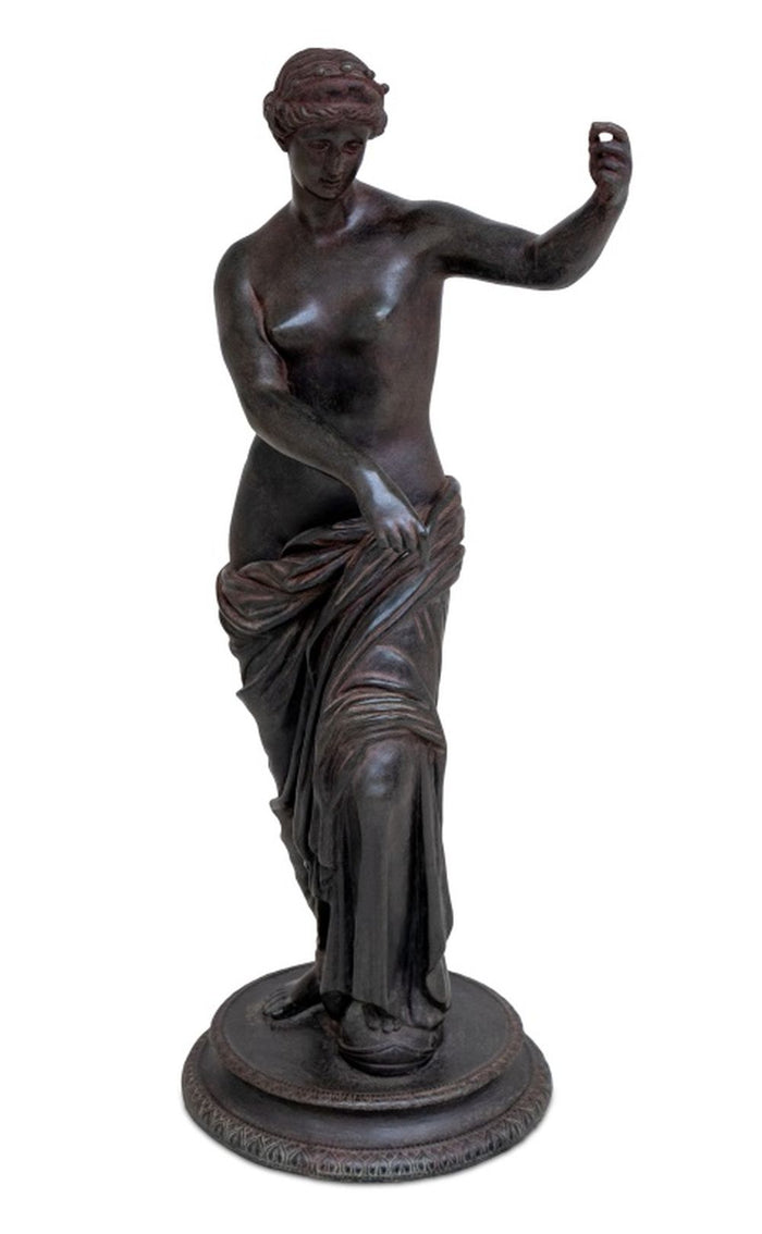 Italian Venus of Capua Patinated Bronze Sculpture