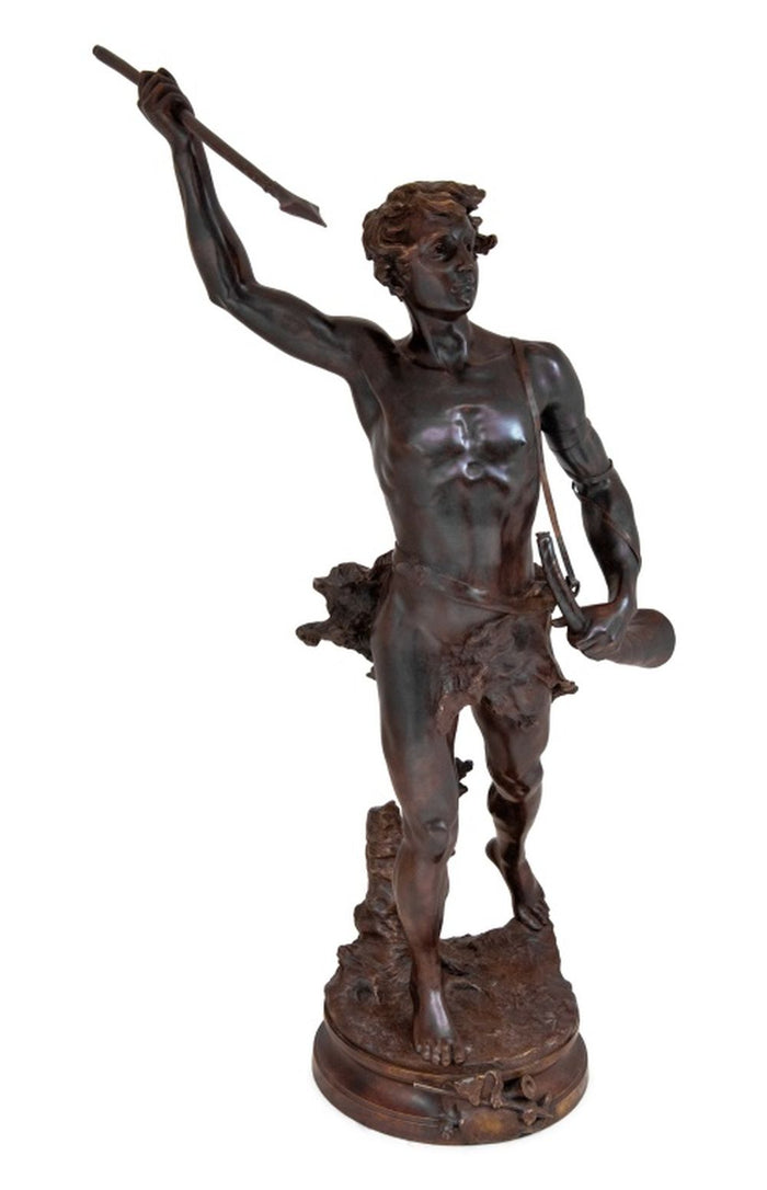 Adrien Gaudez "Acteon" Bronze Sculpture