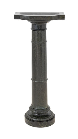 Victorian Green Serpentine Pedestal