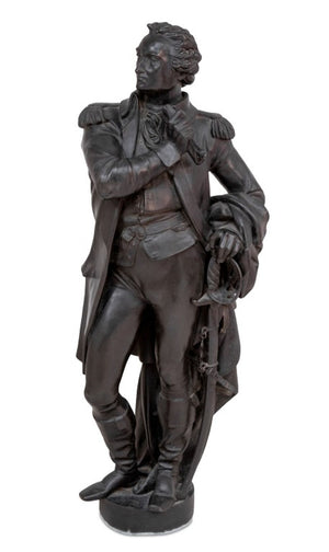 French Spelter Statue of a General