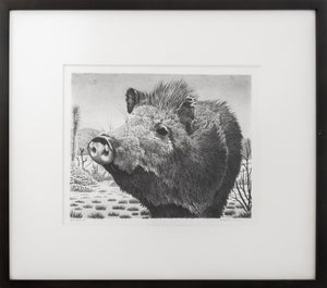 William Wind McKim "Javelina" LIthograph (9619547849011)