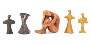 Louis Mendez Figural Pottery Sculptures, 5 (9755060863283)
